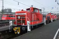 363 652-9,363 444-1 und 363 206-4 warten auf ihre n�chsten Eins�tze im Bahnhof M�nster.Im Hintergrund noch zu erkennen 110 447-0 am 5.6.2011