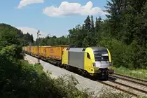 182 512 mit KLV Zug am 05.06.2011 in A�ling.