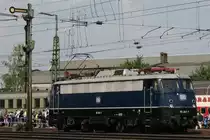 110 348-0 am 21.5.11 bei der Lokparade in Koblenz-L�tzel.