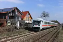 Ski Expess Montafon durchf�hrt am 02.04.2011 den Hp Oberzell (ziwschen Ravensburg und Friedrichshafen). Geschoben von 218-431-5