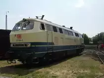 BR 217 014 des DB Museum Koblenz am 04.06.11 in Darmstadt 
