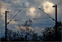 Gewittrig. Im April 2011 bei Singen.