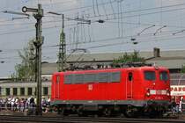 141 366 am 21.5.11 bei der Lokparade in Koblenz-L�tzel.