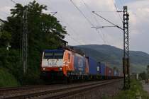 HUSA ES 64 F4-996 mit dem DGS 94550 Kehl - Rotterdam in Lorch am Rhein am 04.06.2011