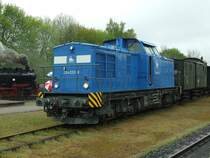 Baureihe 204 : 204 033 der PRESS mit Sonderzug am 15.05.2010 in Putbus/R�gen.