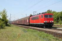 155 061-5 Renningen 05.05.11 -um die Mittagszeit ist  Sechsachserzeit -