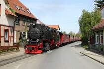 99 7241 Wernigerode 06.05.2011  - die Kirchstra�e ein Klassiker -