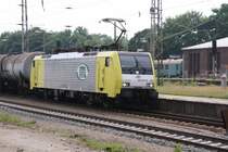 E 189 - 203 / ITL am 8.6.2011 in Bernau mit Kesselzug Richtung Angerm�nde / Stendell