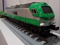 EURO4000 steht als Modell  anl�sslich der Transport-Logistic2011 am Stand von VOSSLOH;110513