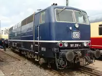 181 206 am 5.4.2010 in DB-Museum Koblenz-L�tzel