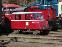 KLV12 der VEB am 6.4.2010 im Lokschuppen Gerolstein beim Dampfspektakel 2010
