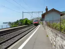 SBB - 460 096-1 mit IR bei der durchfahrt in Epesses am 07.05.2011