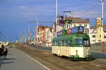 Blackpool Tw 632 an der North Promendae, 05.09.2010.