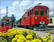 Ich wünsche dem RhB Bernina Triebwagen ABe 4/4 35 hier an der Rivera eine blühend Zukunft...
Blonay, den 12. Juni 2011