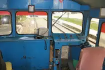 F�hrerstand  der 4107 am 17. April 2011 in San Antonio de los Ba�os 