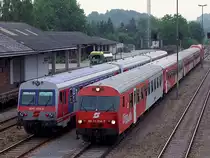  Roter versus Weissen PFLATSCH  (5047 098-8 am R5949 und 80 73 014-7 als REX5944);110610