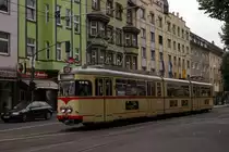 Tw 1269 als Zubringerzug vom Betriebshof Am Stinberg zum D�sseldorfer Hbf am 19.06.2011 am Karolingerplatz in D�sseldorf
