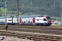 Sichtung in Sargans.Stadler Dosto  KISS  f�r den Verkehrs Verbund Z�rich,ZVV (Testfahrten)Sargans 28.06.11

