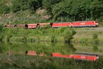 Zwei 189er mit Erzzug am 11.6.11 bei K�nen