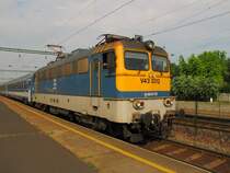 M�V V43 3312 H-M�VTR mit dem EN 441  VENEZIA EURONIGHT  von Venezia Santa Lucia nach Budapest-Keleti pu, im Bf Si�fok; 02.06.2011