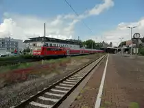 RE4 von Dortmund nach Aachen f�hrt durch Wuppertal-Sonborn mit einer BR111 (18.06.2011)