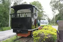 MRC 3, ex TRC 3 (B1-n2t, Kraus-Sendling, Bauj. 1905, Fab.Nr. 5418) an der Zufahrt zum Siam Country Club in Pattaya. Bild vom 17.März 2011. 
