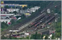 - Bahnimpressionen rundum Koblenz - Das DB Museum in Koblenz-L�tzel von der Festung Ehrenbreitstein aus gesehen. 24.06.2011 (Hans)