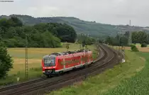 440 316-8 als RB 58052 (W�rzburg Hbf-Schl�chtern)bei Wernfeld 22.6.11