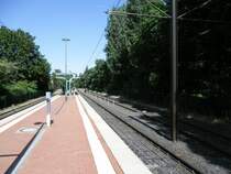 Endhaltestelle Roderbruch, der Stadtbahnline 4  Roderbruch  in Hannover