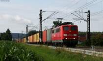 151 018-9 mit einem KV bei Himmelstadt 23.6.11