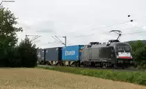 182 562-9 mit einem KV Zug bei Himmelstadt 23.6.11