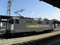 Bahnabenteuer auf einer Schweizer 421 383-1,gesehen am 4.7 im Salzburger Hauptbahnhof 