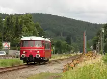 RSE MAN VT23 in Gem�nd. Oleftalbahn am 17.7.2011.
