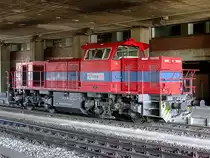 MaK 1000BB (92801271017-6_D-VL) von CHEMION wartet im Passauer Hauptbahnhof auf weitere Eins�tze;110716