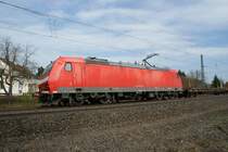 185 155-9 mit Gz bei Fulda am 26.03.2010