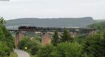 50 2988 mit dem Planzug (Zollhaus Blumberg-Weizen) bei Ftzen 25.6.11