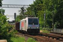 E186 276 (Lotos) mit Gterzug in Kuznia Raciborska (19.05.2011)