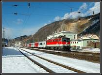 1142 XX5 (Die Nummer ist leider nicht zu erkenne, bzw. fehlt teilweise) bei ihrem Aufenthalt mit R 4025 in Peggau-Deutschfeistritz 