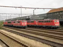 Wanne Eickel DB Abstellgruppe am 12.8.2011