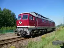 232 158-6 der LEG war am 20.08.11 bei der Lokparade beim 21. Heizhausfest in Chemnitz-Hilbersdorf zusehen. 

