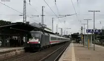 182 530-6 mit dem IC 2083  K�ngisee  (Hamburg-Altona-Berchtesgaden Hbf) in L�neburg 9.8.11
