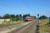 425 004/504 als RB30 (RB 17815) von Wittenberge nach Sch�nebeck-Salzelmen kurz vor dem Haltepunkt Eichstedt(Altm). 22.08.2011