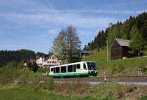 654 046 (VT46) als VBG20811 Zwickau - Graslitz in Zwota, 10.5.011.