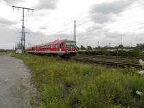 628 bei der ausfahrt aus Duisburg (25.07.11)