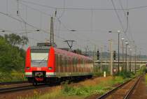 DB S-Bahn K�ln 423 757-4 als Betriebsfahrt Richtung Gro�korbetha, in Naumburg (S); 25.08.2011
