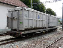 CJ - G�terwagen Typ Sb  365 im Bahnhofsareal von Tramelan am 01.08.2011