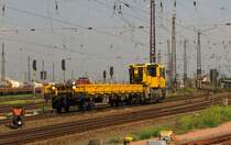 Ein GAF der DB Netz Instandhaltung erreicht seinen Zielbahnhof Gro�korbetha; 26.08.2011