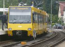 4133/4134 steht am 05.09.2011 an seiner Endstation Heslach Vogelrain um anschlei�end wieder zur�ck nach Remseck zu fahren