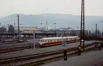 VT 608 801 der US-Army 1976 in Heidelberg.