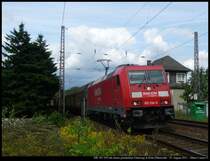 DB 185 294 mit einem gemischten G�terzug in K�ln-D�nnwald (29.08.2011)